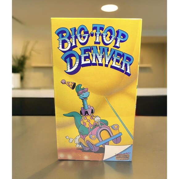 Denver The Last Dinosaur VHS Big Top Denver (1988) RARE Sealed Animation Fantasy - Picture 1 of 9
